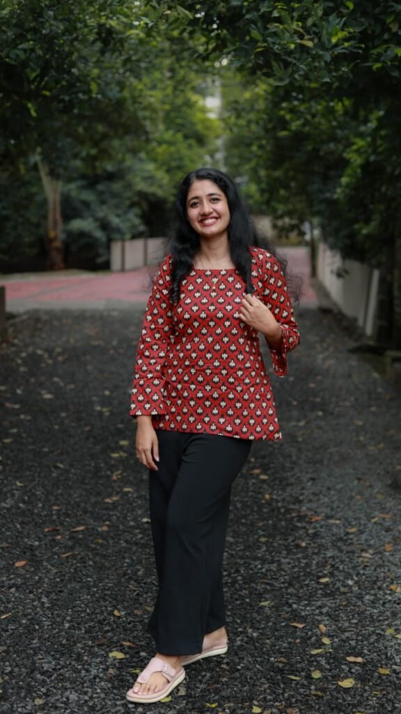 Anjali Women’s Short Top – Everyday Casual Wear