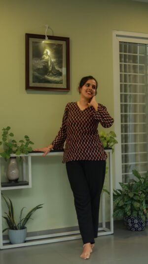 Chanjal Women’s Short Top – Everyday Casual Wear