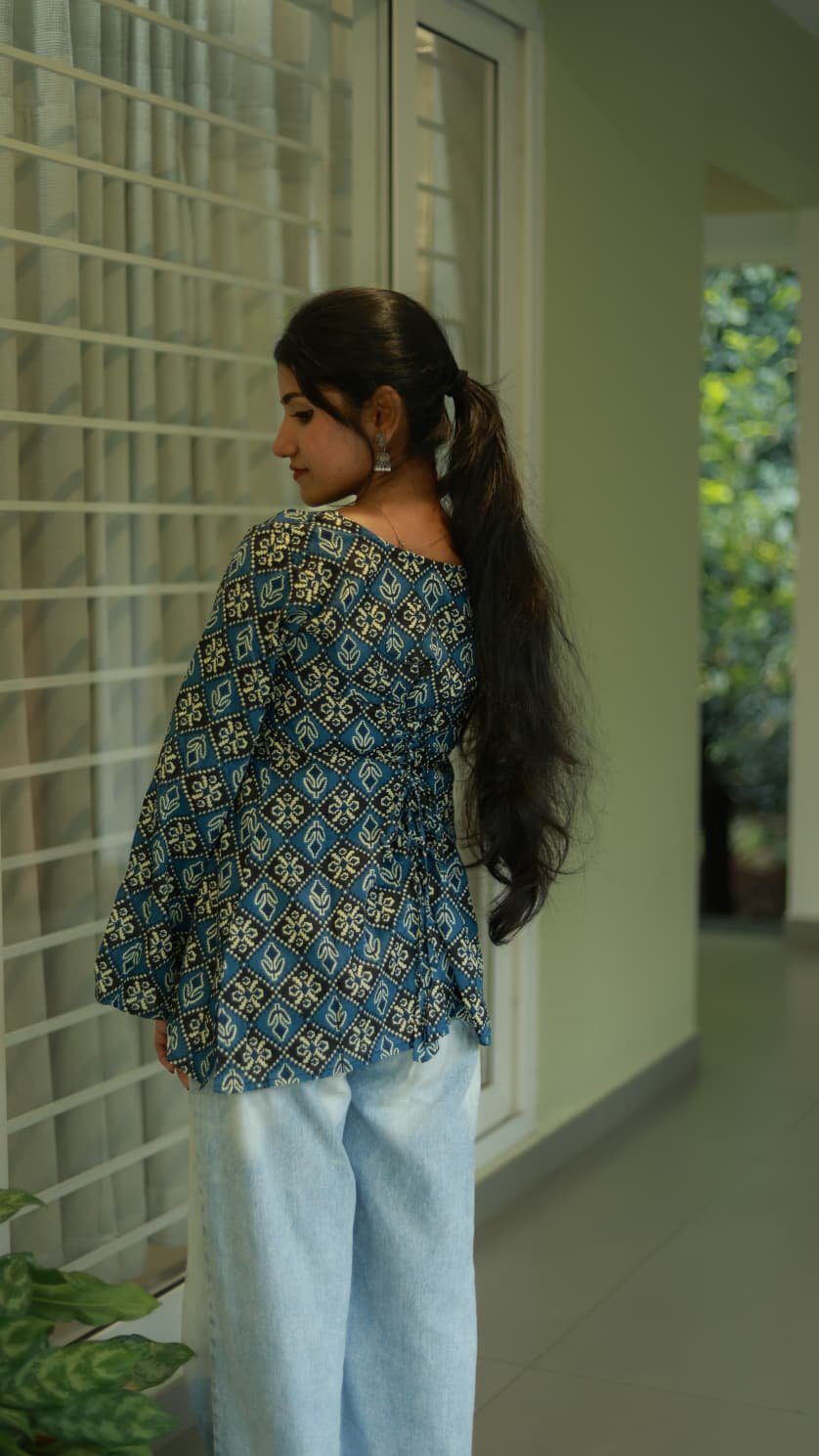Tharuni Women’s Short Top – Everyday Casual Wear - Image 3